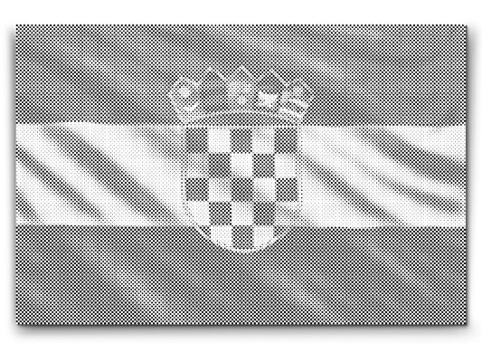 Dotting - Kroatisk flag