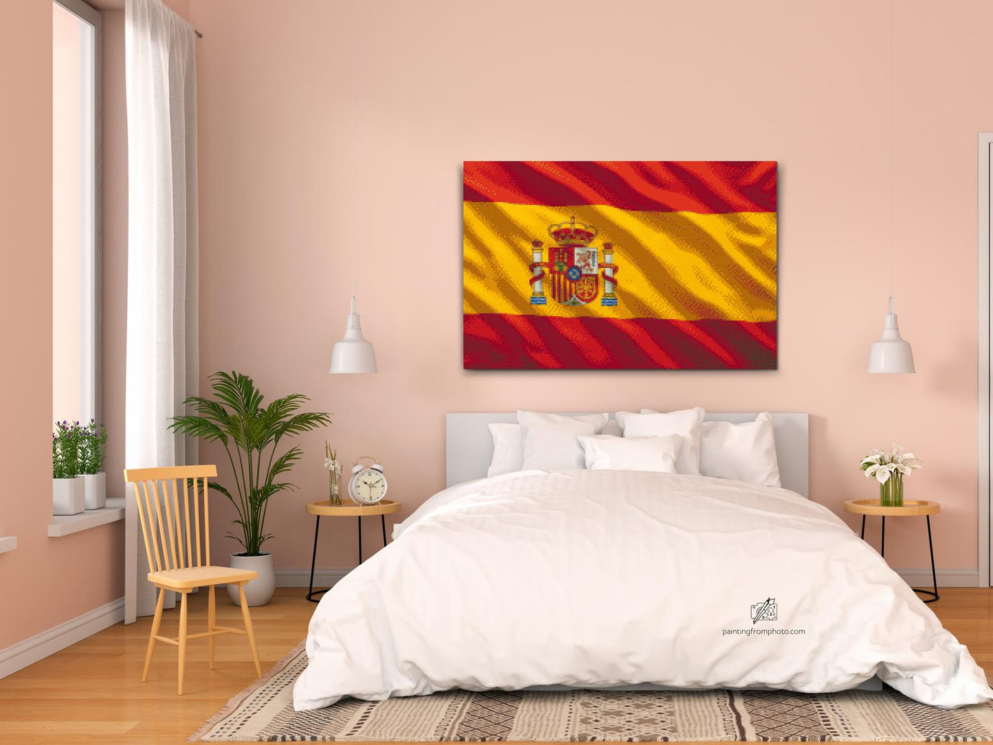 Diamond Paint - Spansk flag