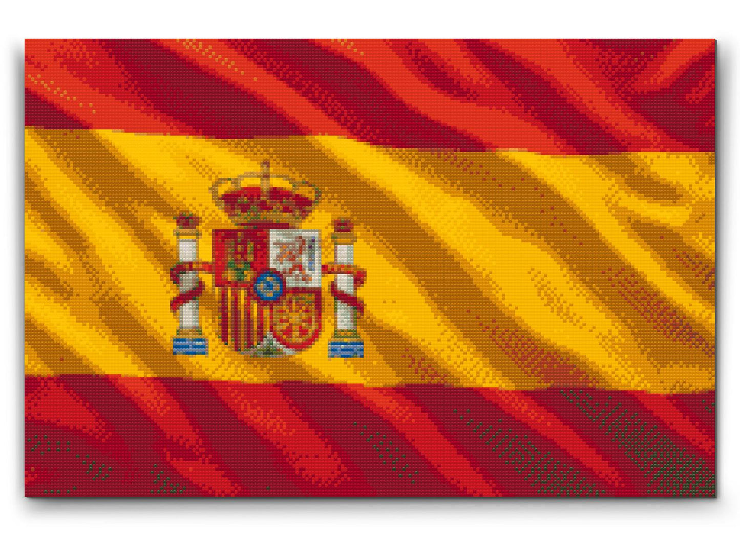 Diamond Paint - Spansk flag