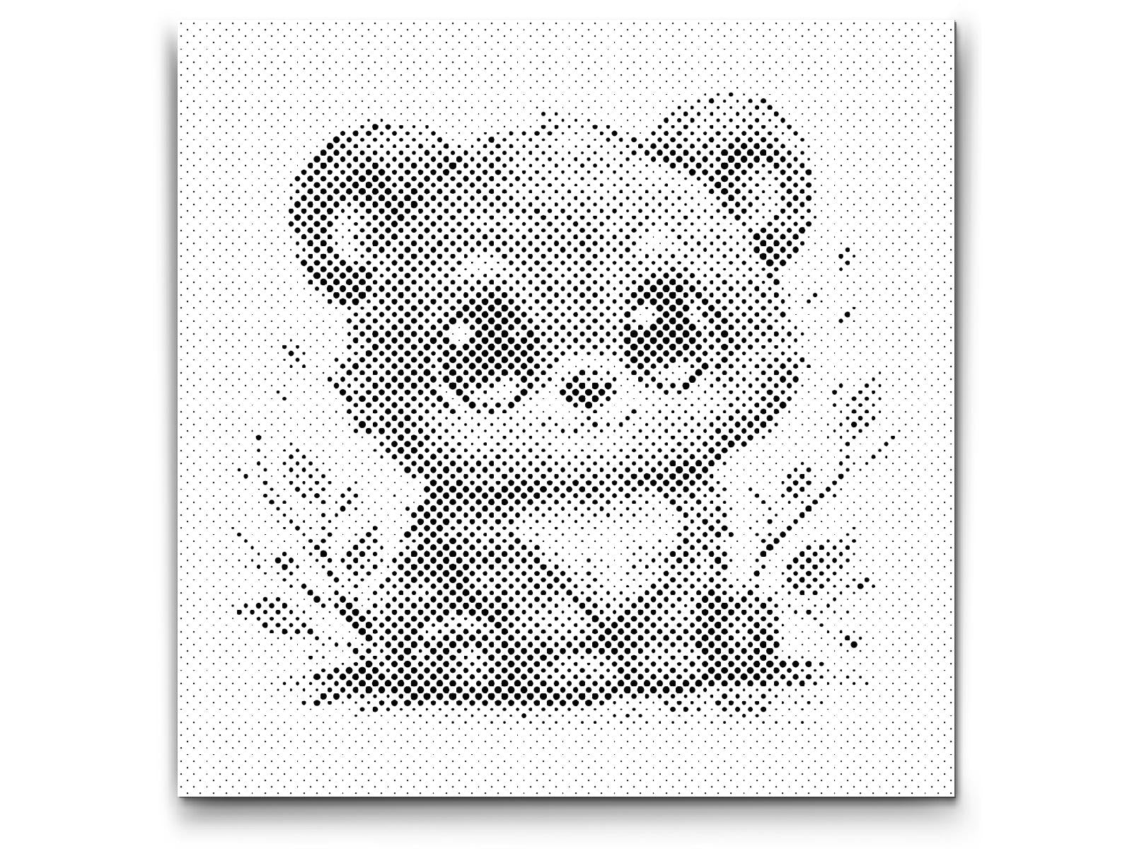 Dotting - Teddy Bear med Store Øjne