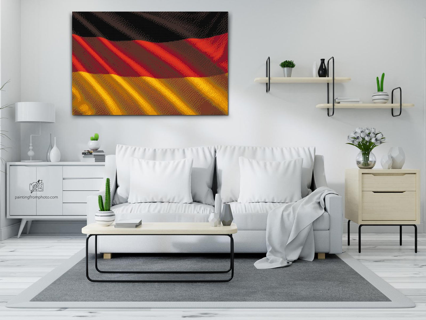 Diamond Paint - Tysk flag