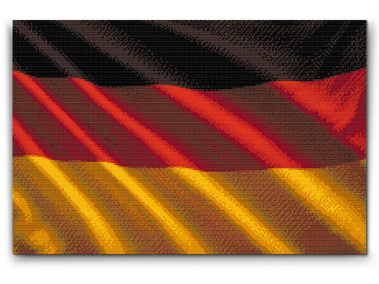 Diamond Paint - Tysk flag