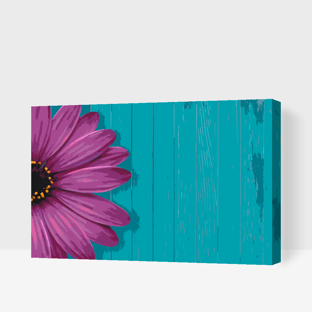 Paint by number - Lilla Gerbera