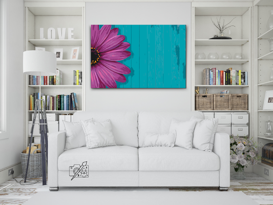 Paint by number - Lilla Gerbera