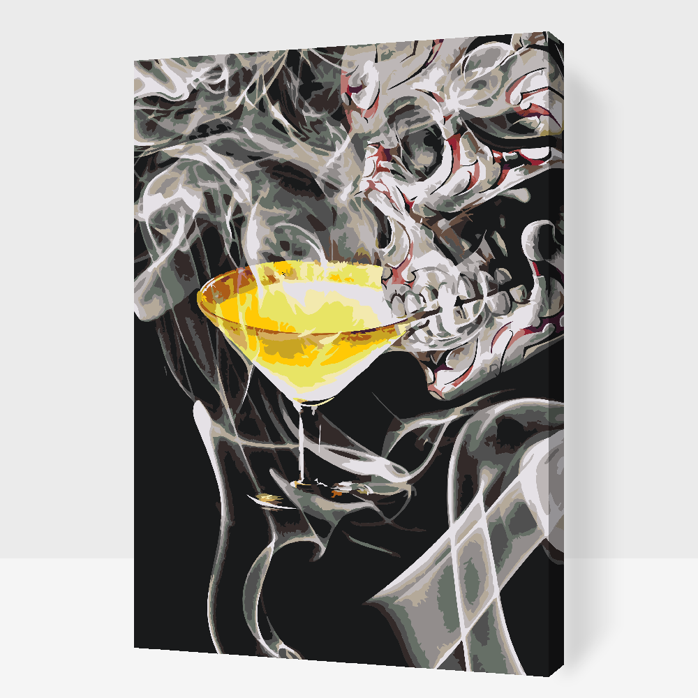 Paint by number - Død Martini