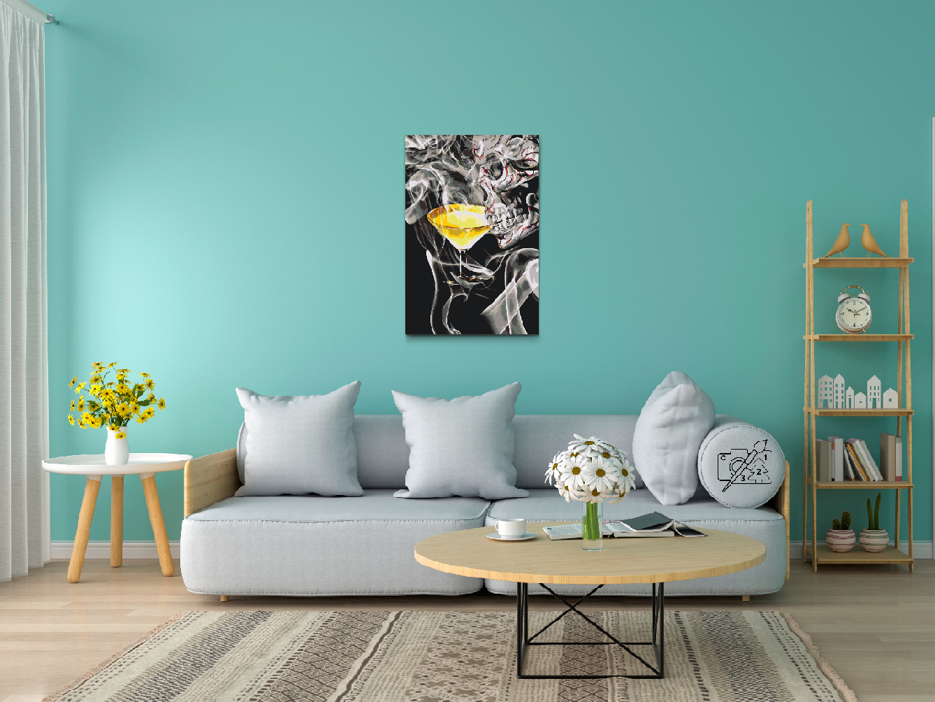 Paint by number - Død Martini