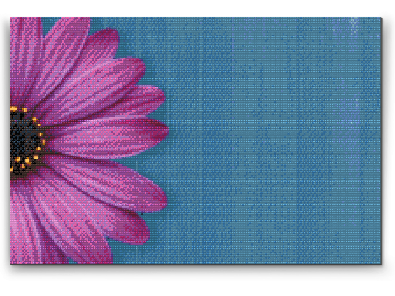 Diamond Paint - Lilla Gerbera