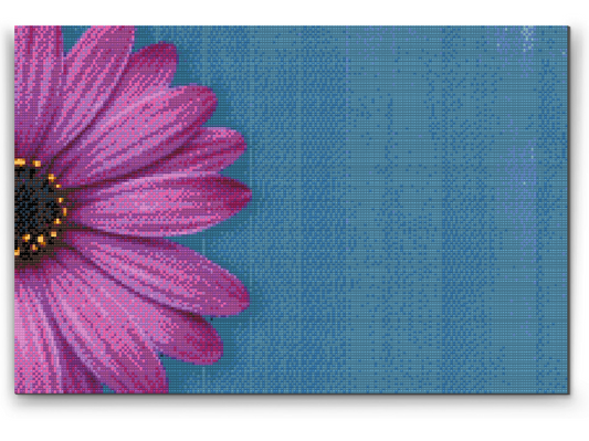 Diamond Paint - Lilla Gerbera