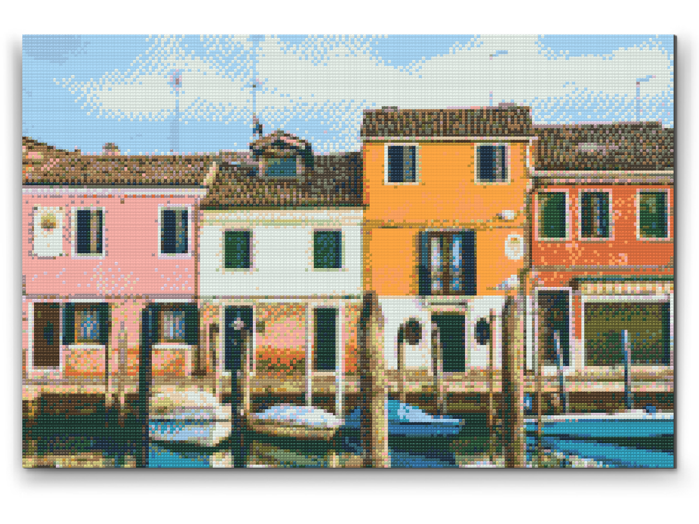 Diamond Paint - Venedig-husene