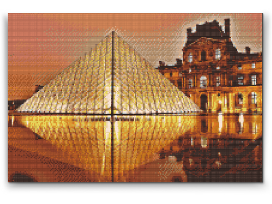 Diamond Paint - Louvre-museet