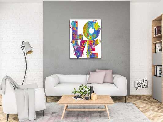 Diamond Paint - Mandala13 Kærlighed