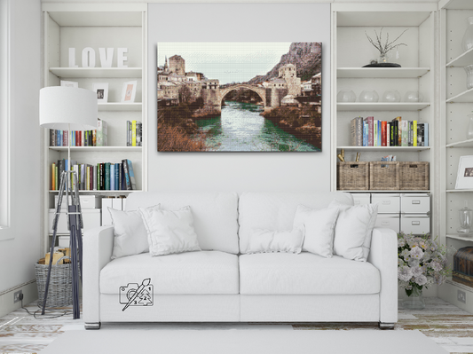 Diamond Paint - Mostar-broen