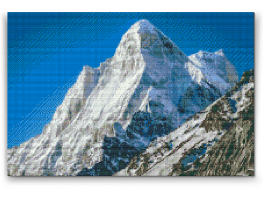 Diamond Paint - Sneklædte Bjerge