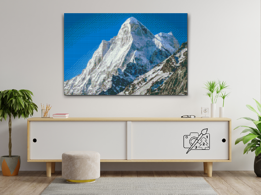 Diamond Paint - Sneklædte Bjerge