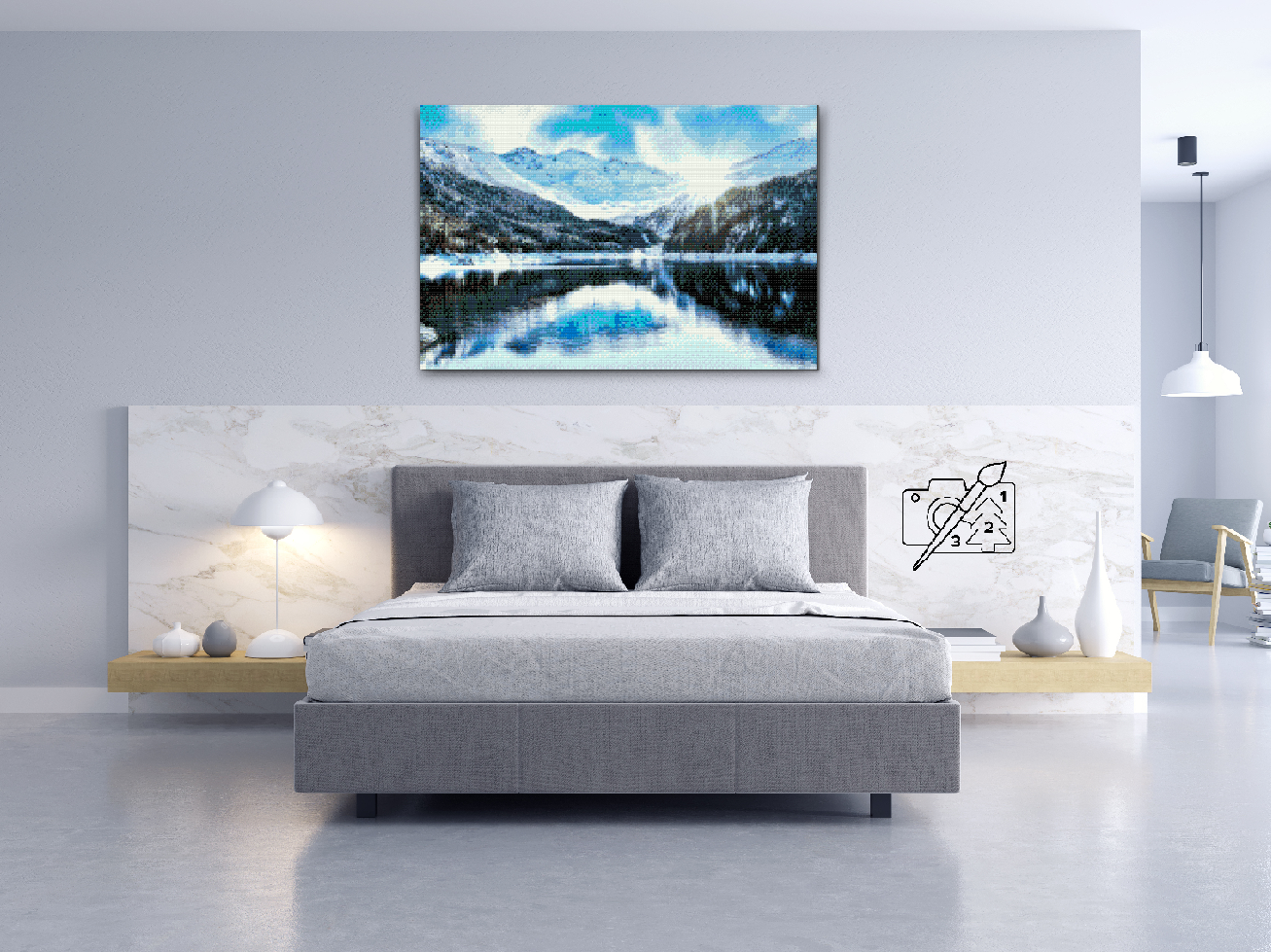 Diamond Paint - Swiss Alp