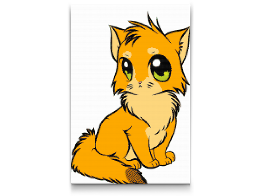 Diamond Paint - Lille søde killing