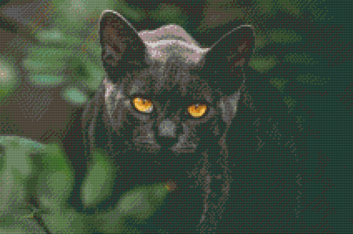 Diamond Paint - Sort Kat