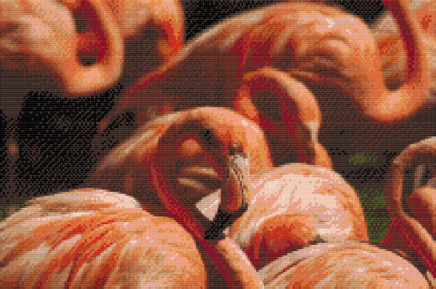 Diamond Paint - Flamingos 2