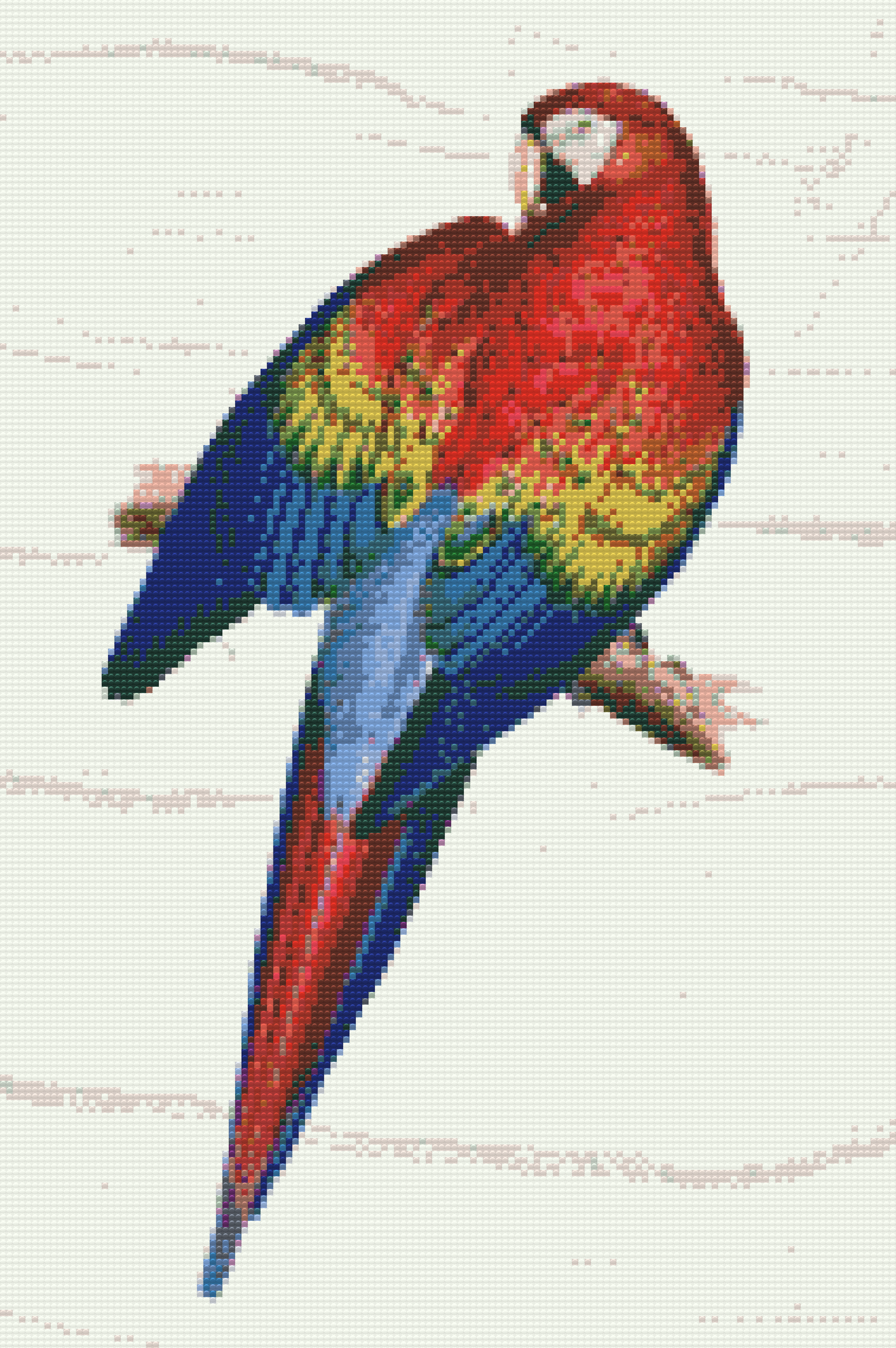 Diamond Paint - Vintage Parrot 2