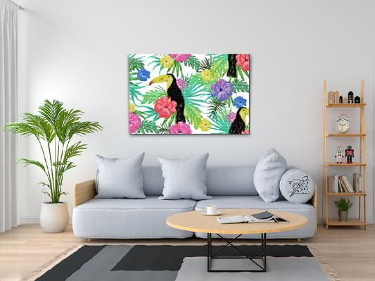 Diamond Paint - Tropisk tukan