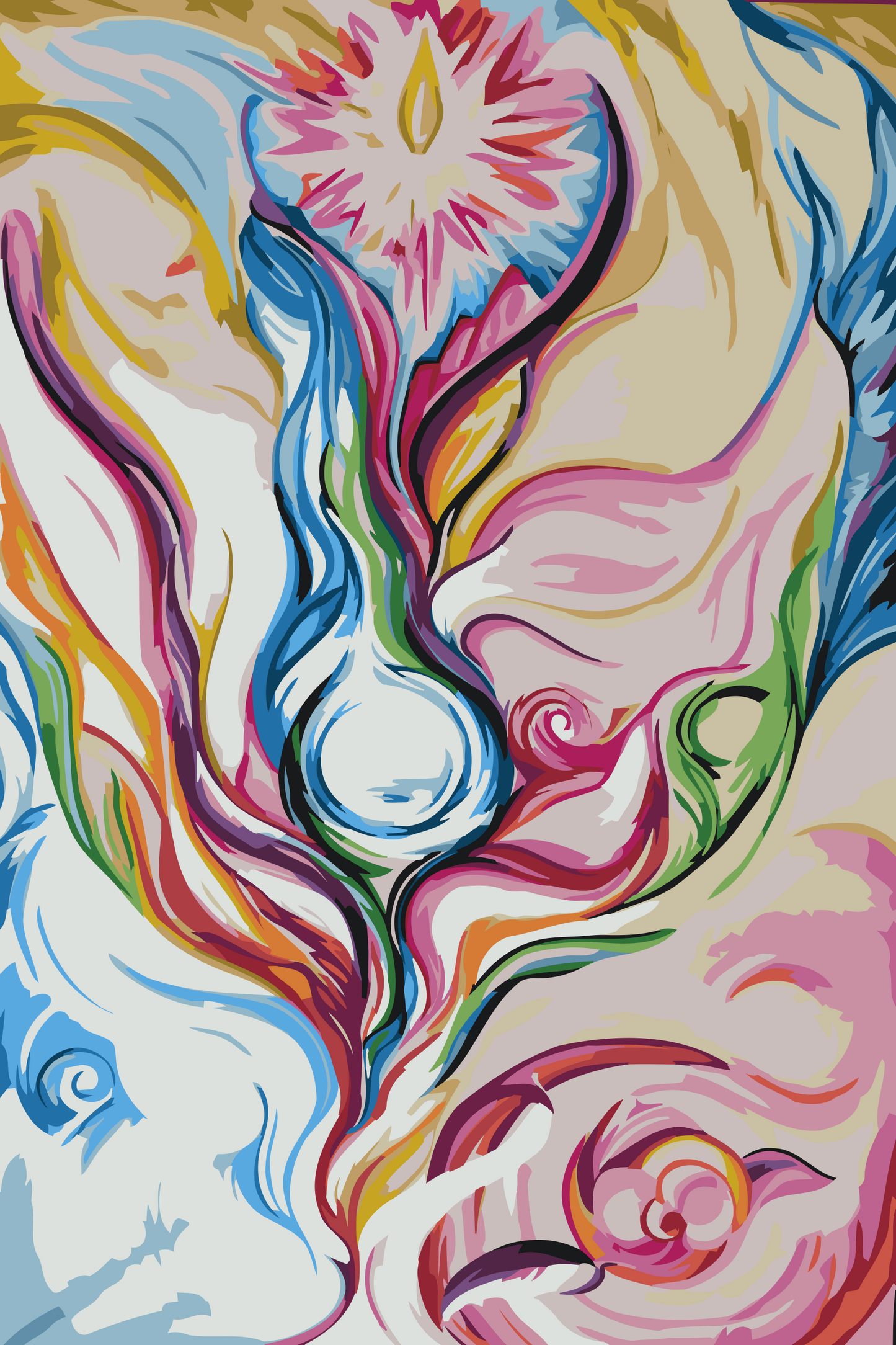 Paint by number - Kunstmaleri