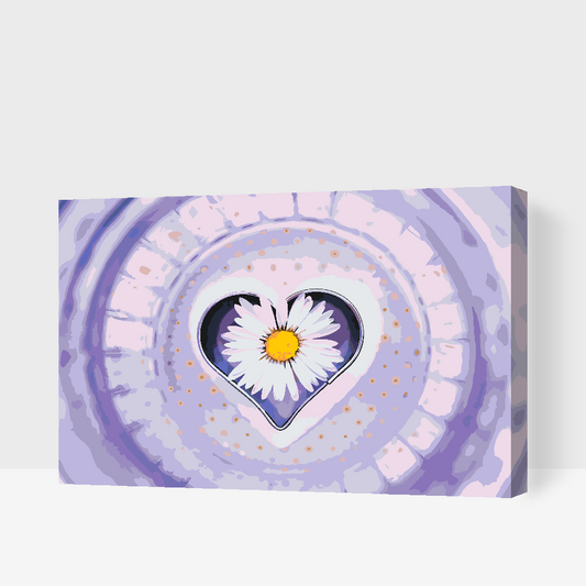 Paint by number - Margueritt i hjertet