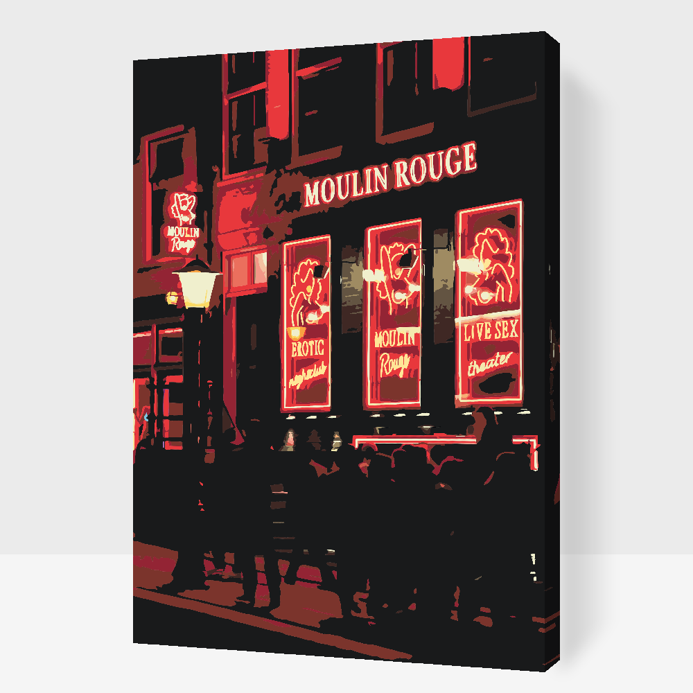 Paint by number - Mouline rouge 2