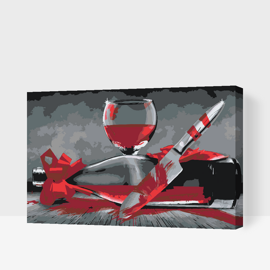 Paint by number - Forbandede vin