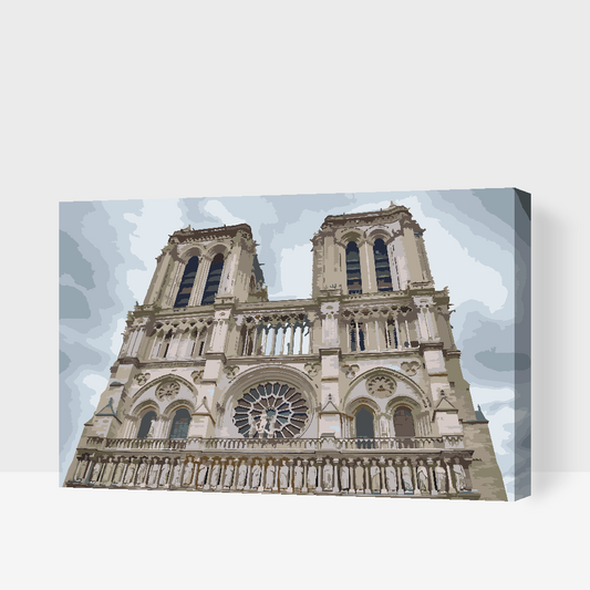 Paint by number - Notre-Dame