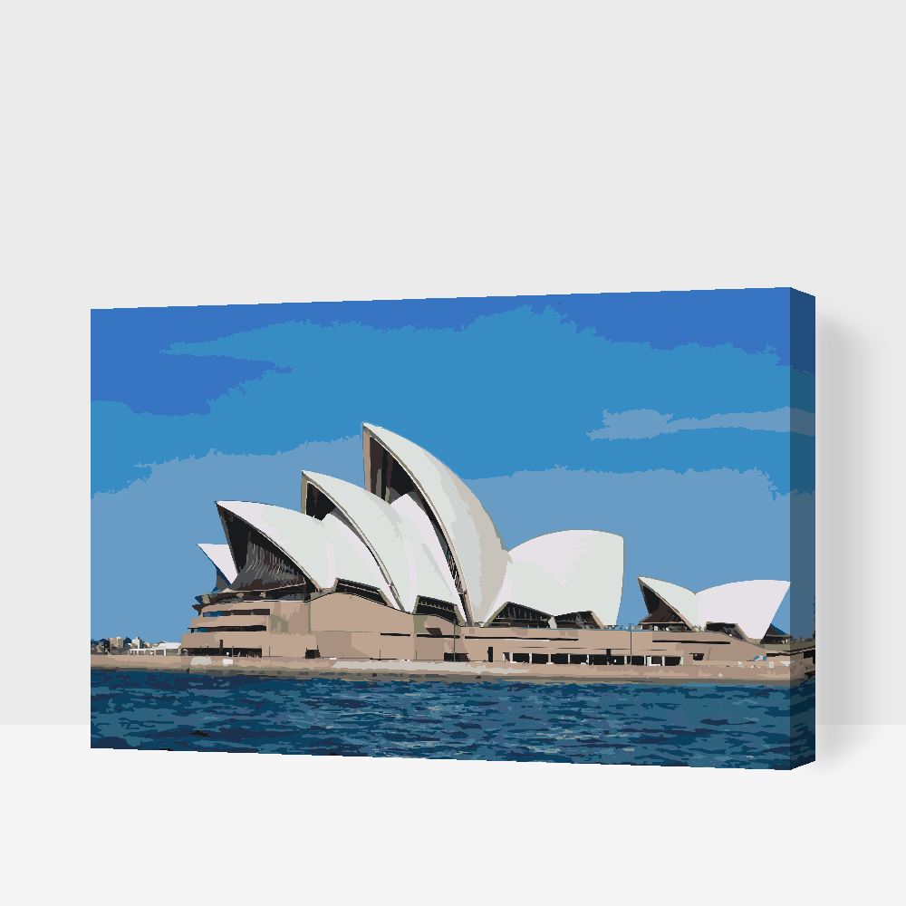 Paint by number - Sydney Opera House