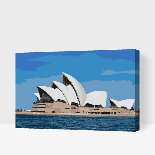 Paint by number - Sydney Opera House