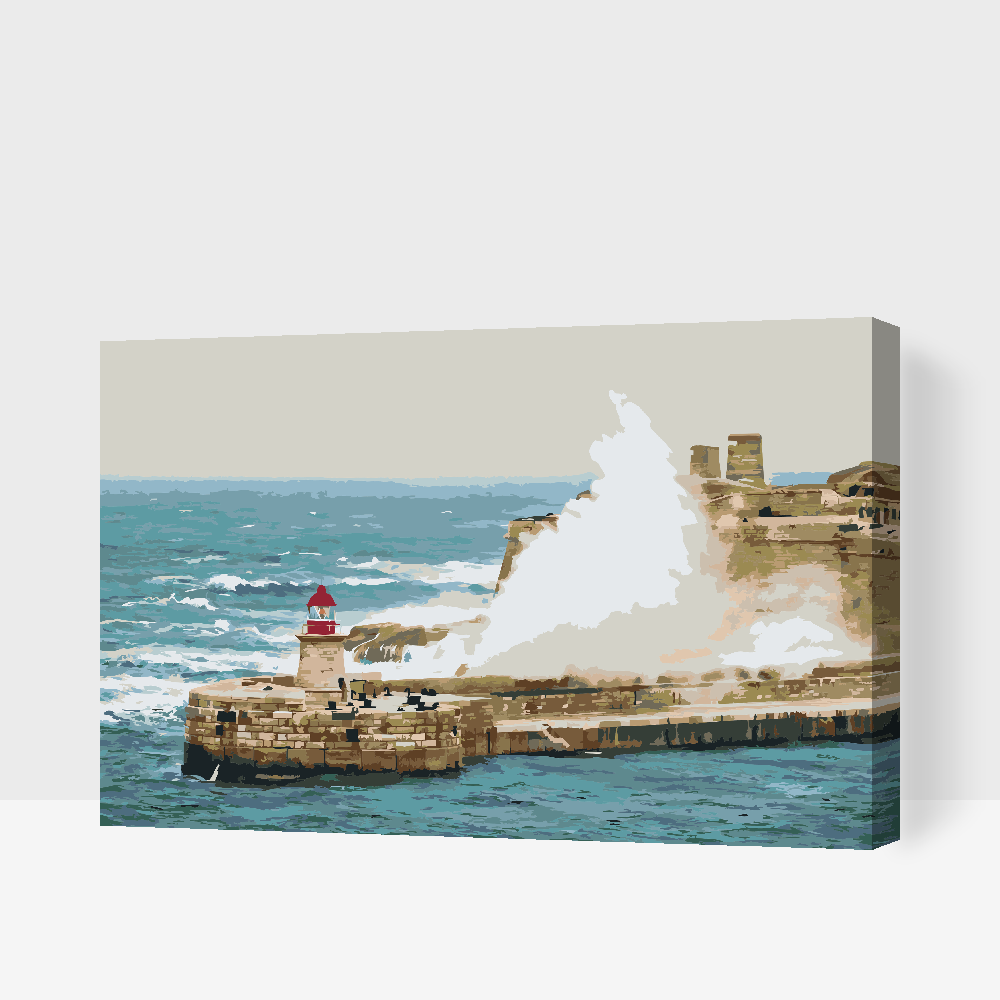 Paint by number - Valletta, Malta 2