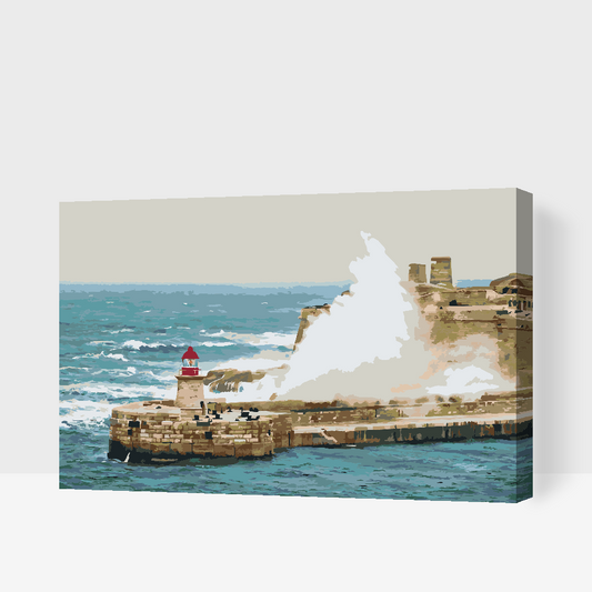 Paint by number - Valletta, Malta 2