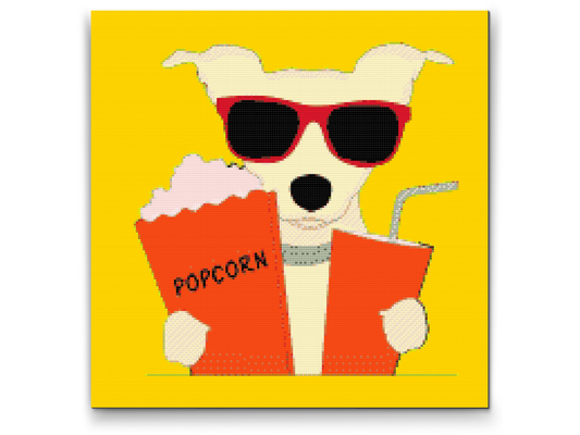Diamond Paint - Popcorn Dog
