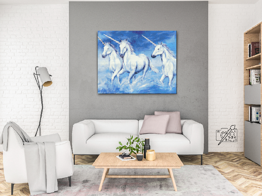 Diamond Paint - Enhjørninger