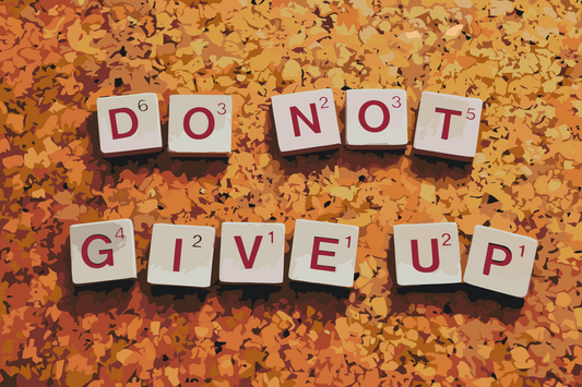 Paint by number - Giv ikke op