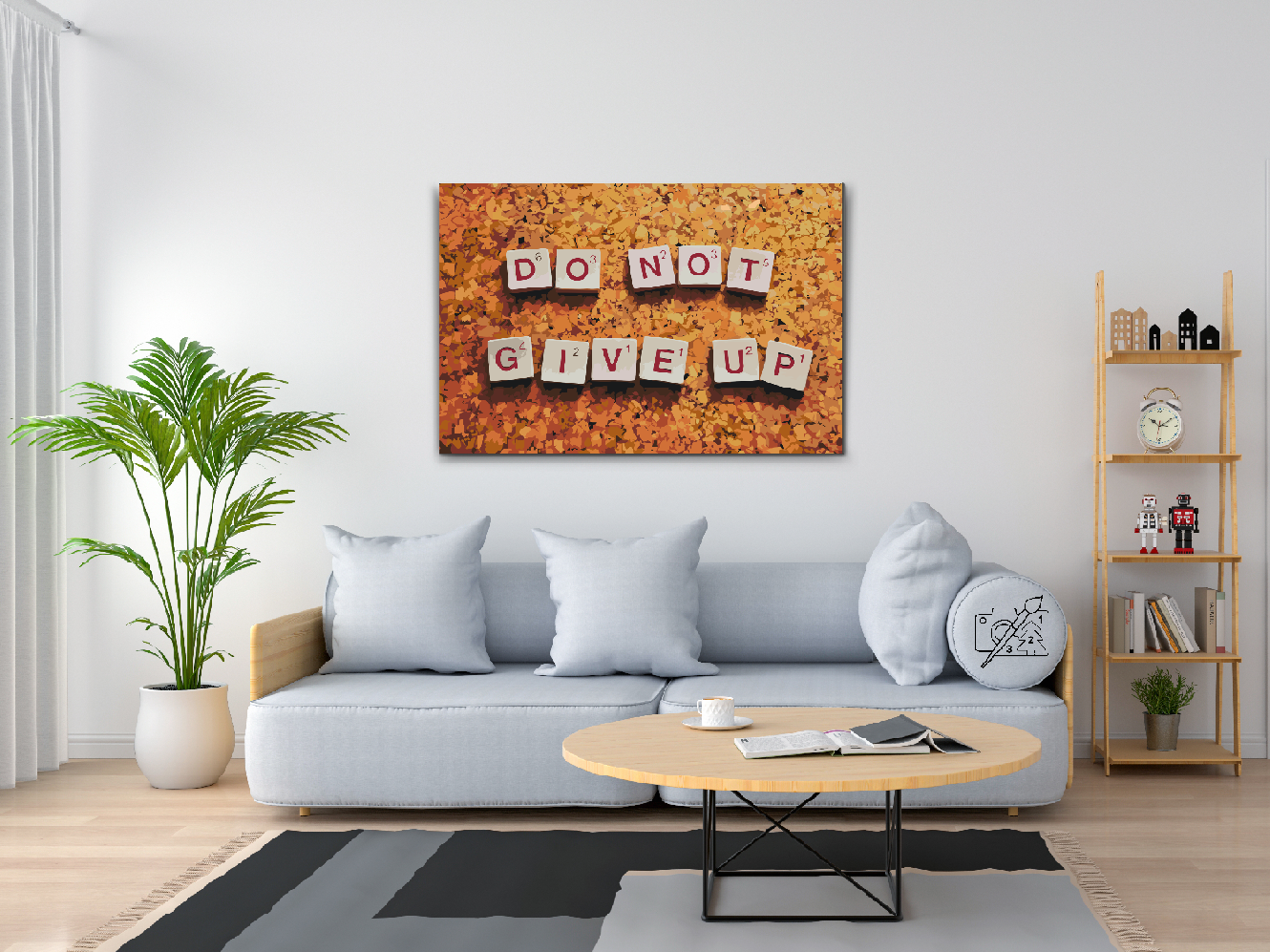 Paint by number - Giv ikke op