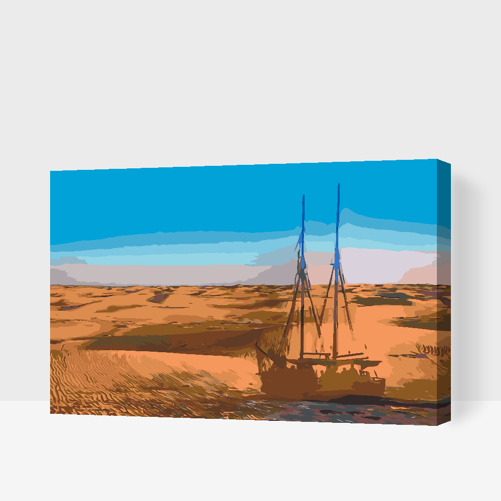 Paint by number - Spøgelsesskibet