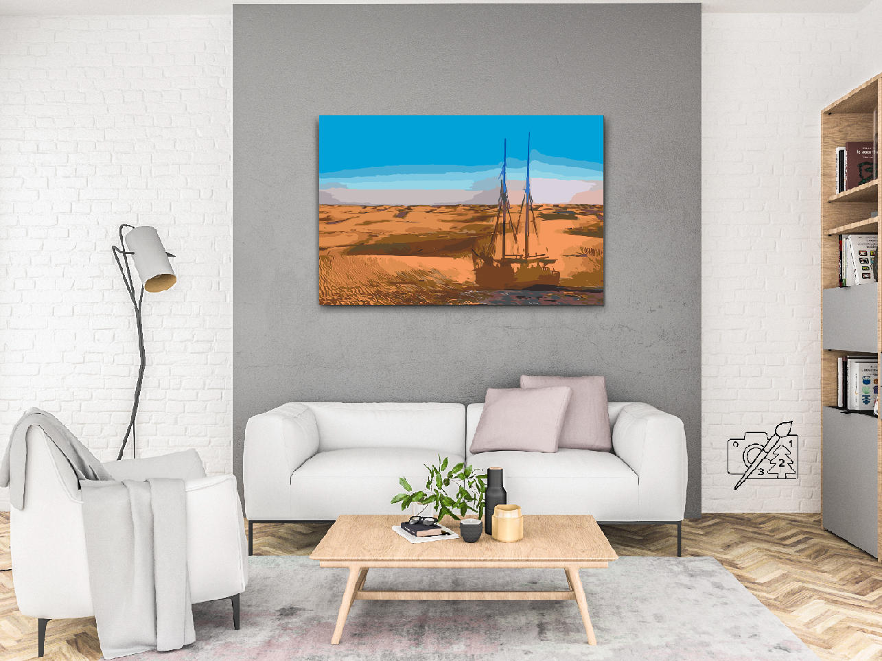 Paint by number - Spøgelsesskibet
