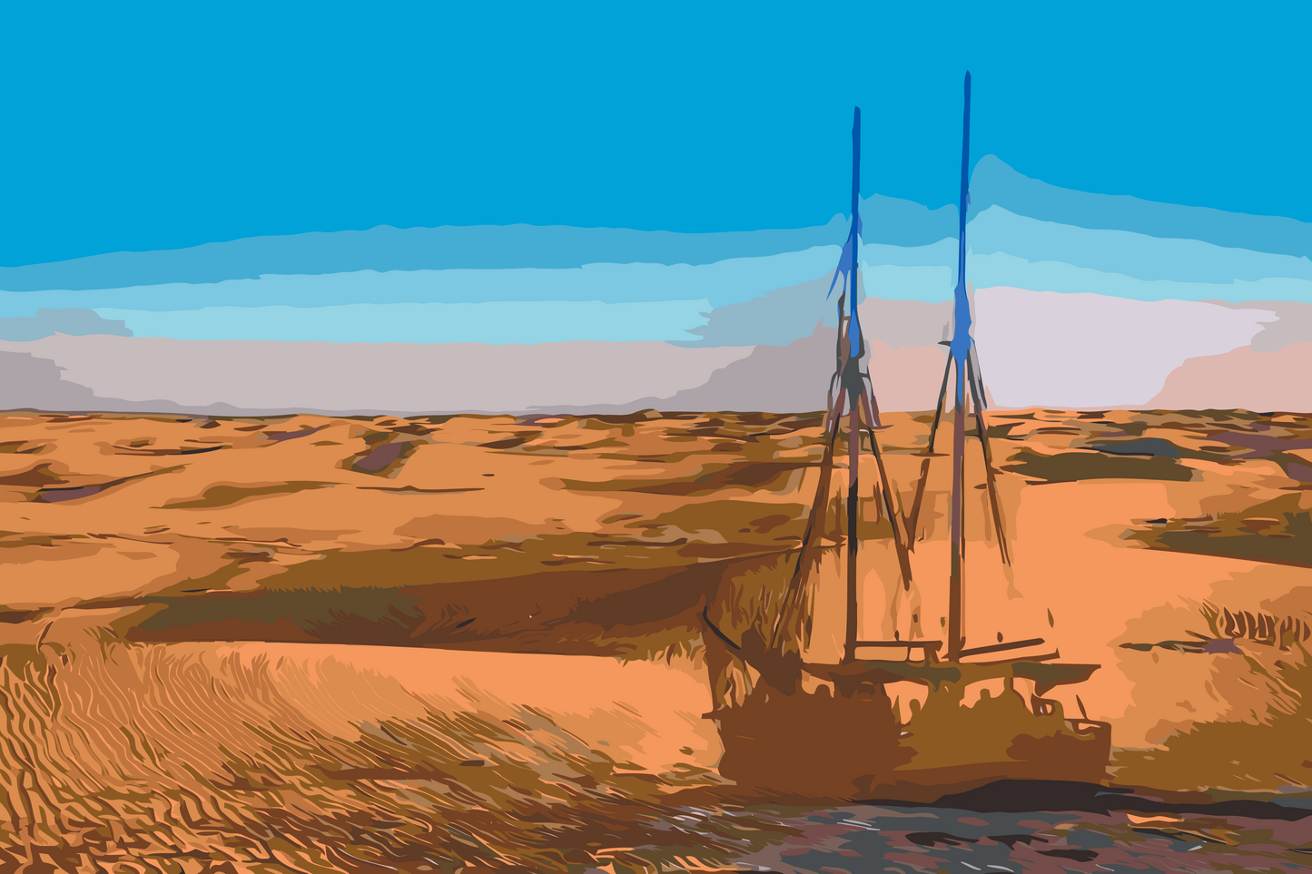 Paint by number - Spøgelsesskibet