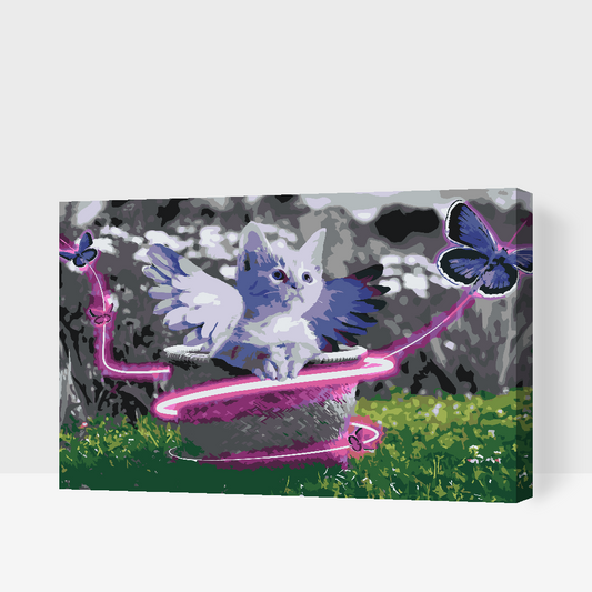 Paint by number - Killing med vinger