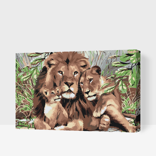 Paint by number - Løvernes Konge