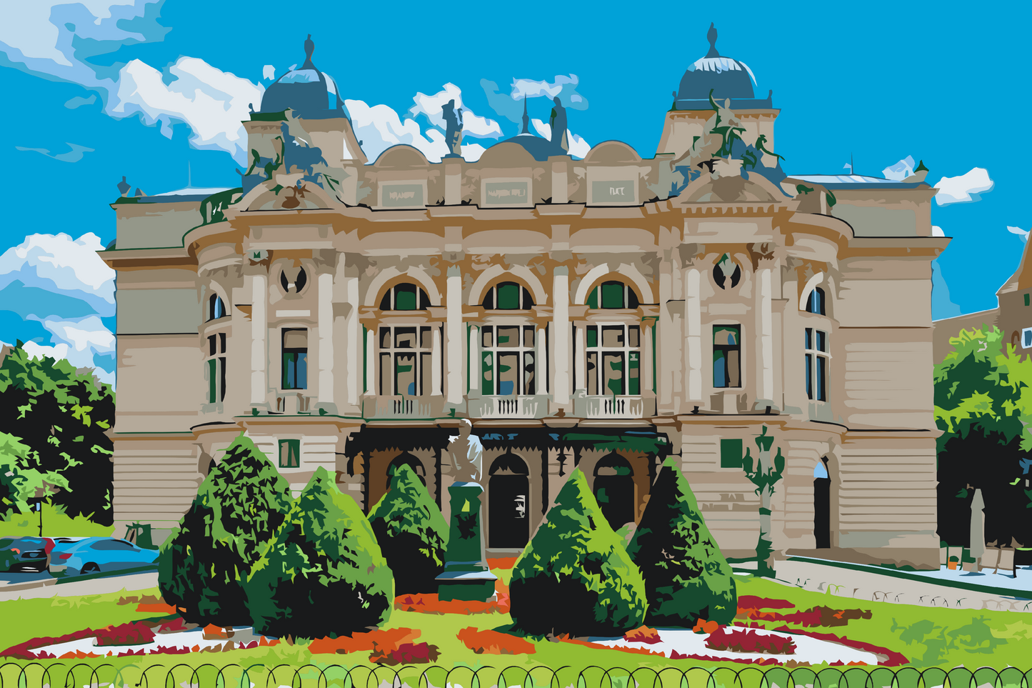 Paint by number - Juliusz Słowacki Teatret i Krakow