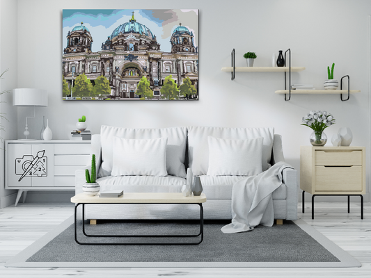 Paint by number - Berlins Domkirke