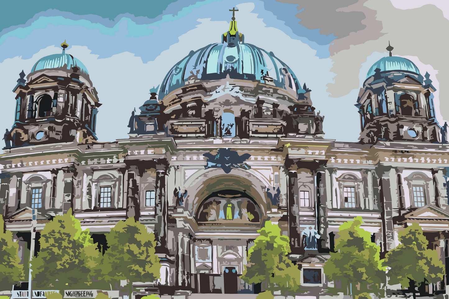 Paint by number - Berlins Domkirke