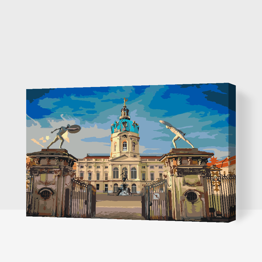 Paint by number - Castle Charlottenburg