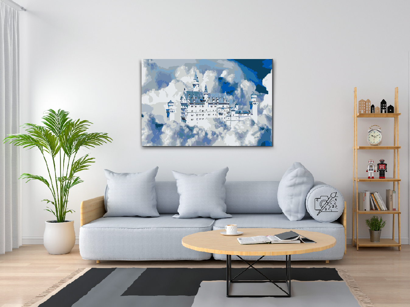 Paint by number - Slot Neuschwanstein 2