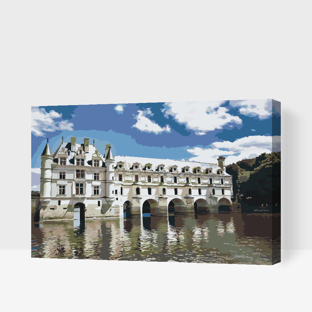 Paint by number - Chenonceau