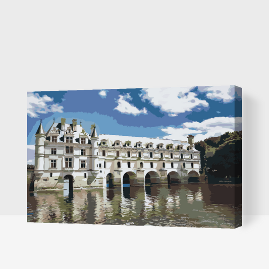 Paint by number - Chenonceau