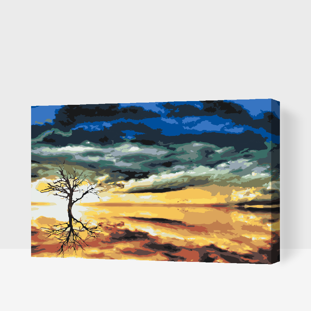Paint by number - Magisk Træ